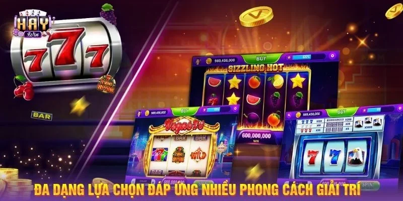 Đa dạng lựa chọn đáp ứng nhiều phong cách giải trí