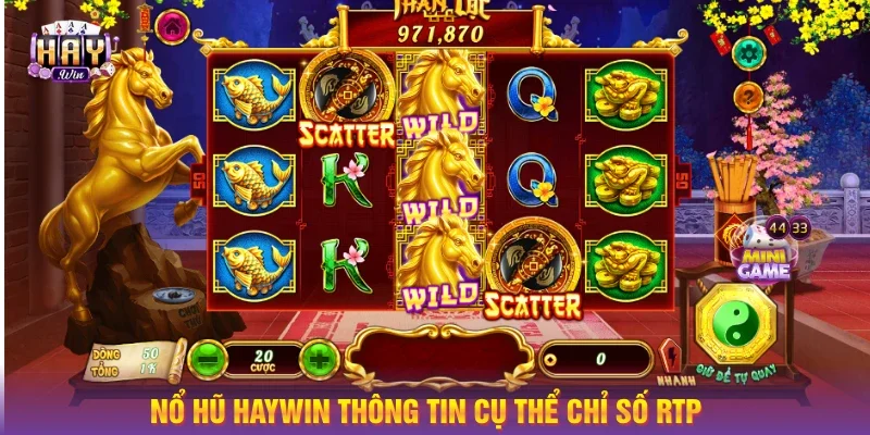 Nổ hũ HAYWIN thông tin cụ thể chỉ số RTP để bạn nắm bắt
