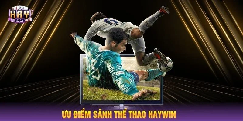 Có rất nhiều ưu điểm tại sảnh cược thể thao tại HAYWIN.